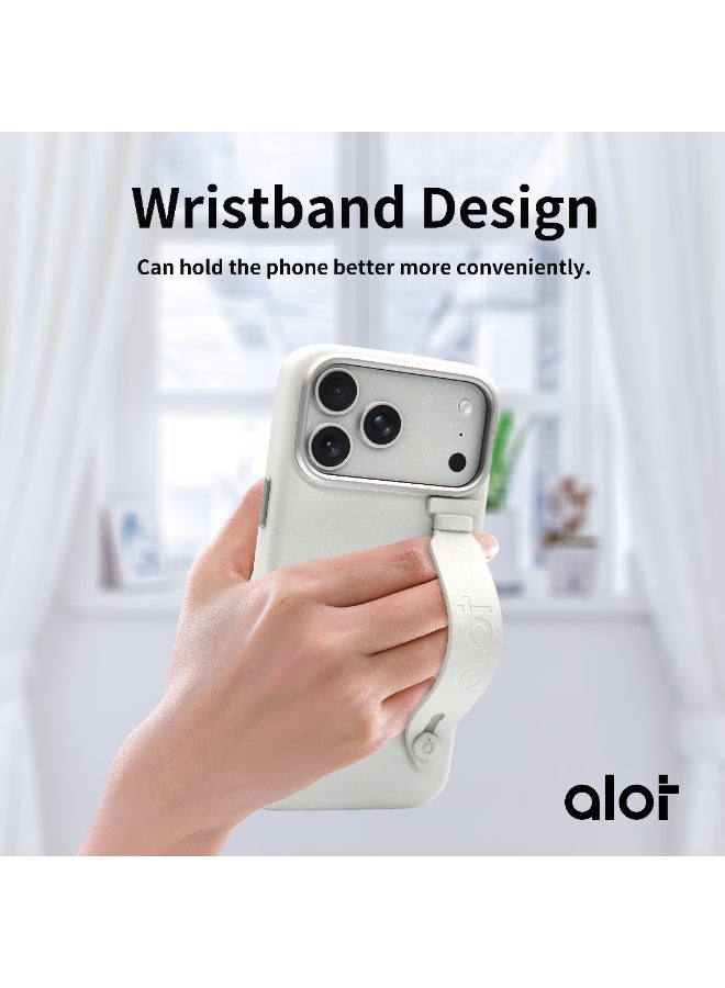 ALot Nobel 17 PRO Magnetic MagSafe Case – Shockproof Protective Phone Cover with Wristband Strap, Raised Camera Protection, Wireless Charging Compatible, Slim Luxury Anti-Scratch Design - Image 2